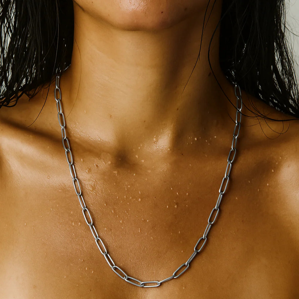 Jayden Paperclip Chain Necklace