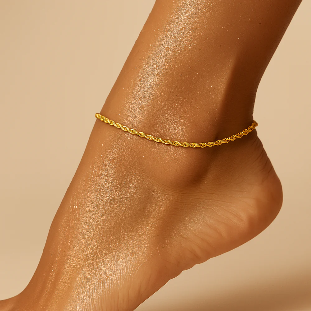 Tate Rope Chain Anklet