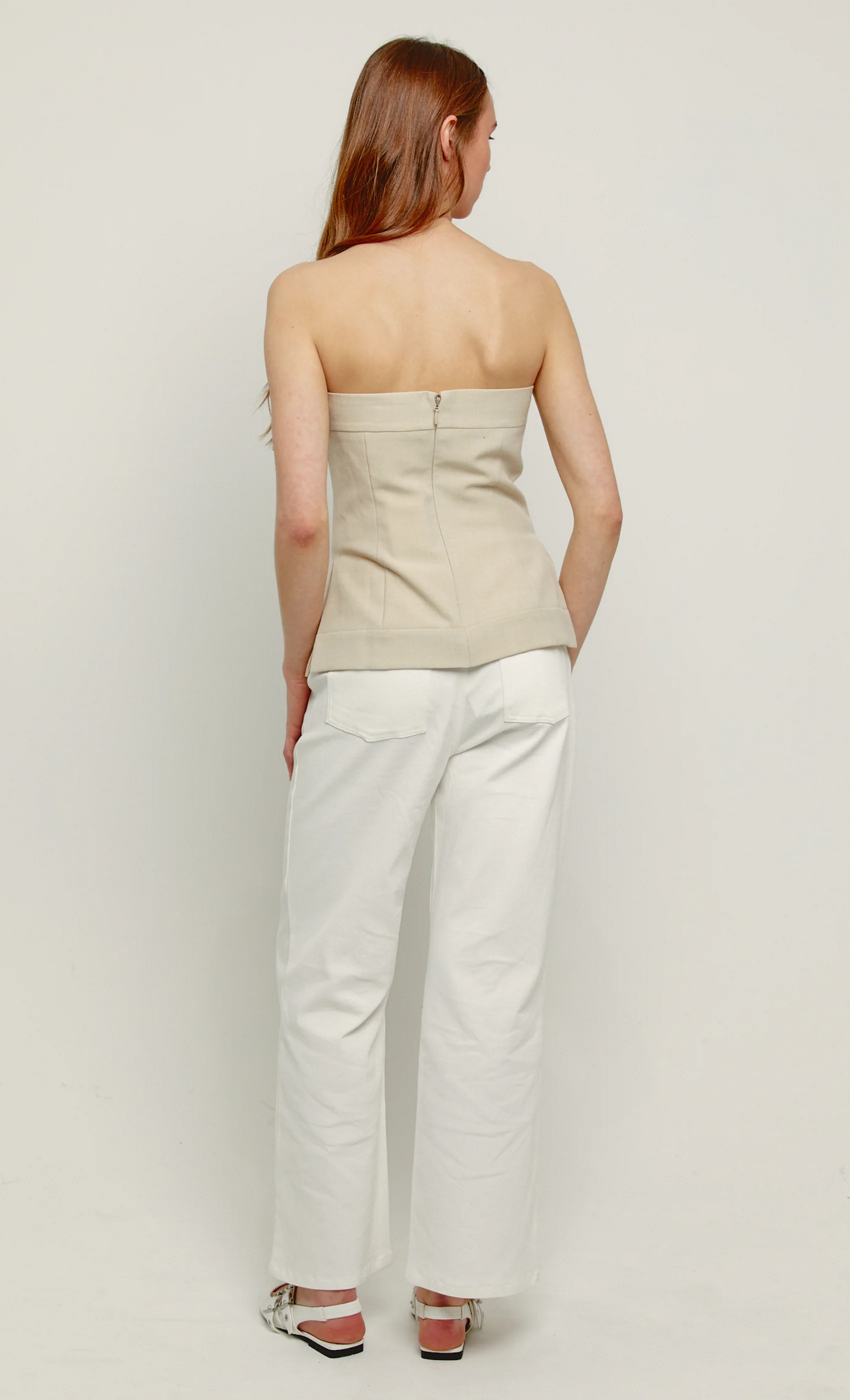 Tailored Bandeau Top