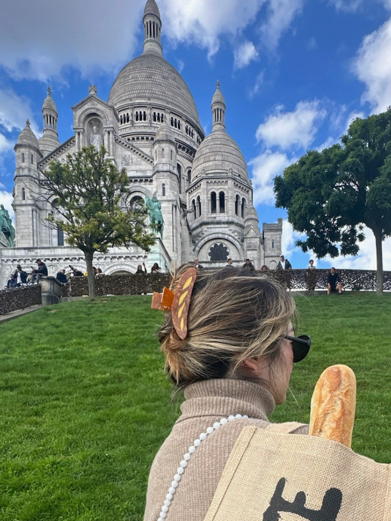 French Baguette Bread Claw Clip