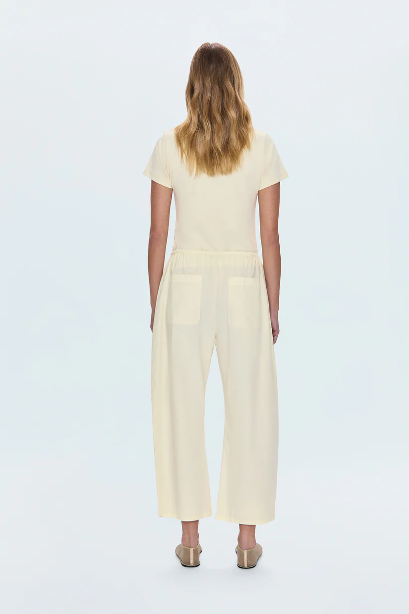 Theo Drawstring Poplin Pant