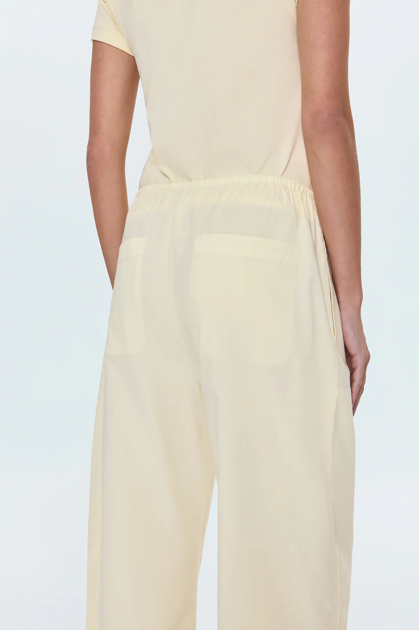 Theo Drawstring Poplin Pant