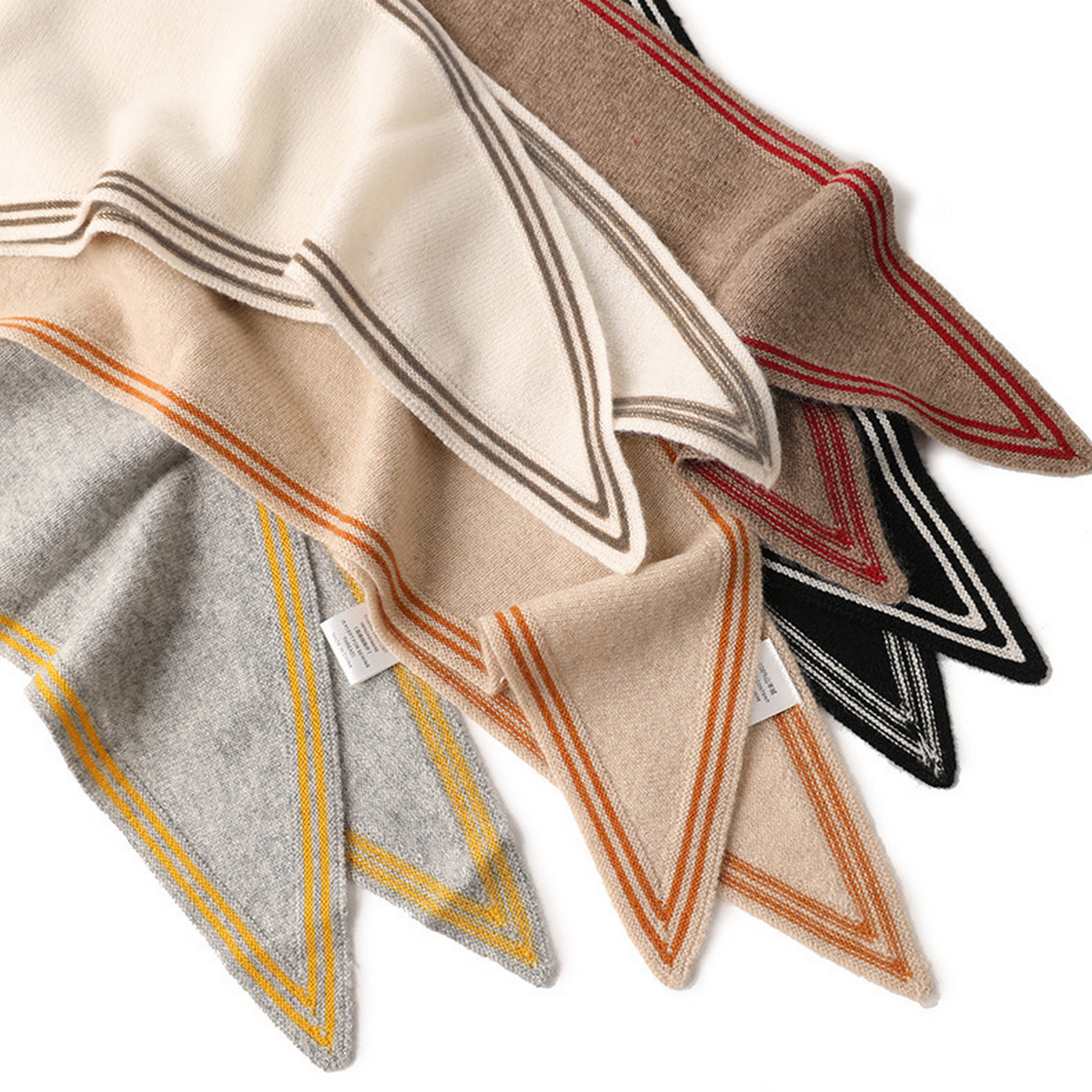 Cashmere Triangle Neck Scarf