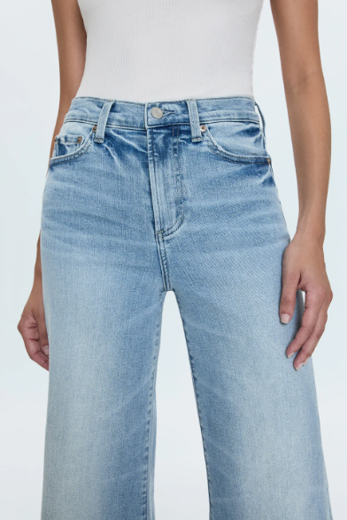 Izzy Mid Rise Wide Jean