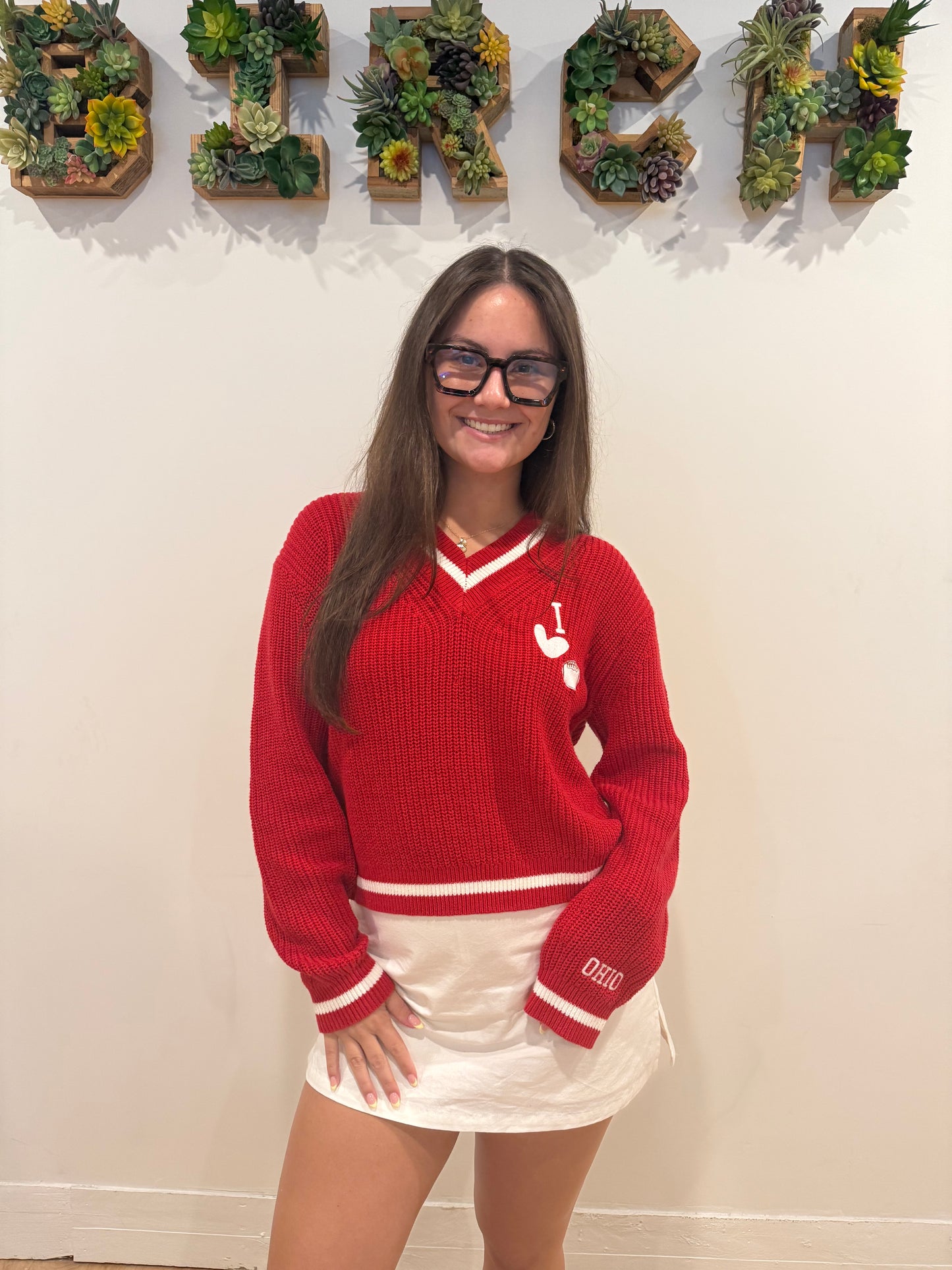 I Heart Football Sweater