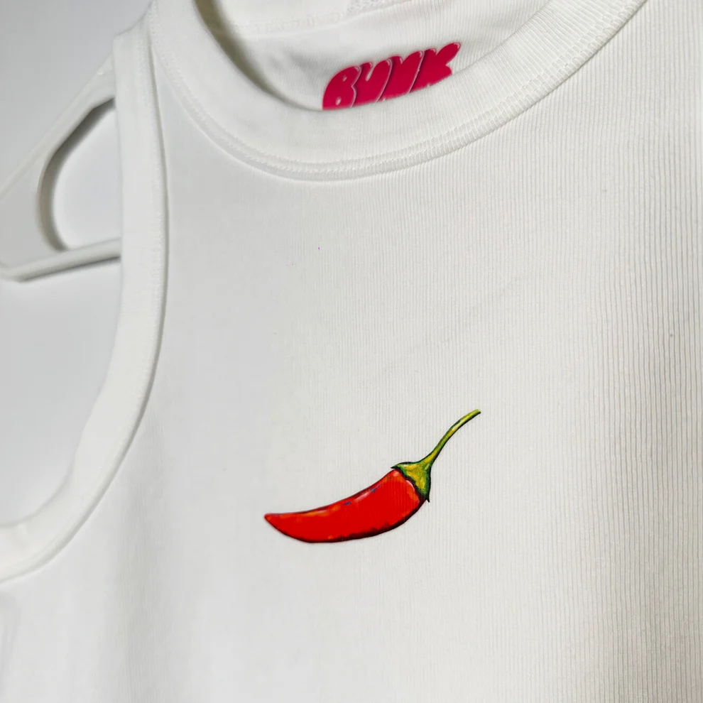 Chili Cropped Tank
