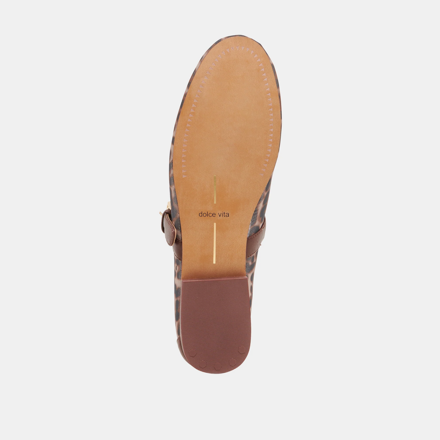 Roslyn Ballet Flats Leopard Mesh