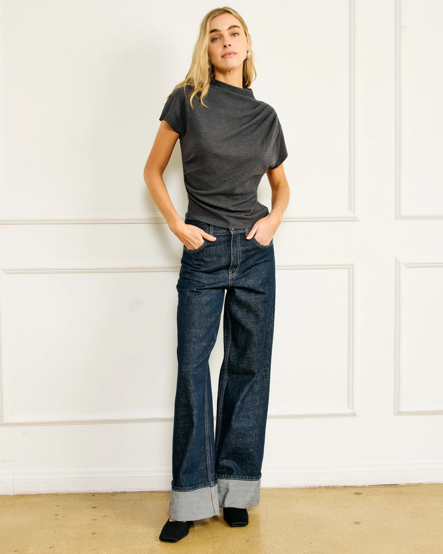Walker Draped Top