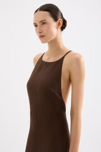 Zlba Linen Maxi Dress