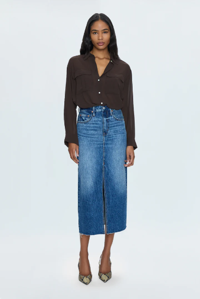 Alice High Rise Midi Skirt