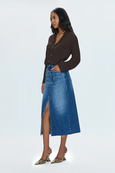 Alice High Rise Midi Skirt