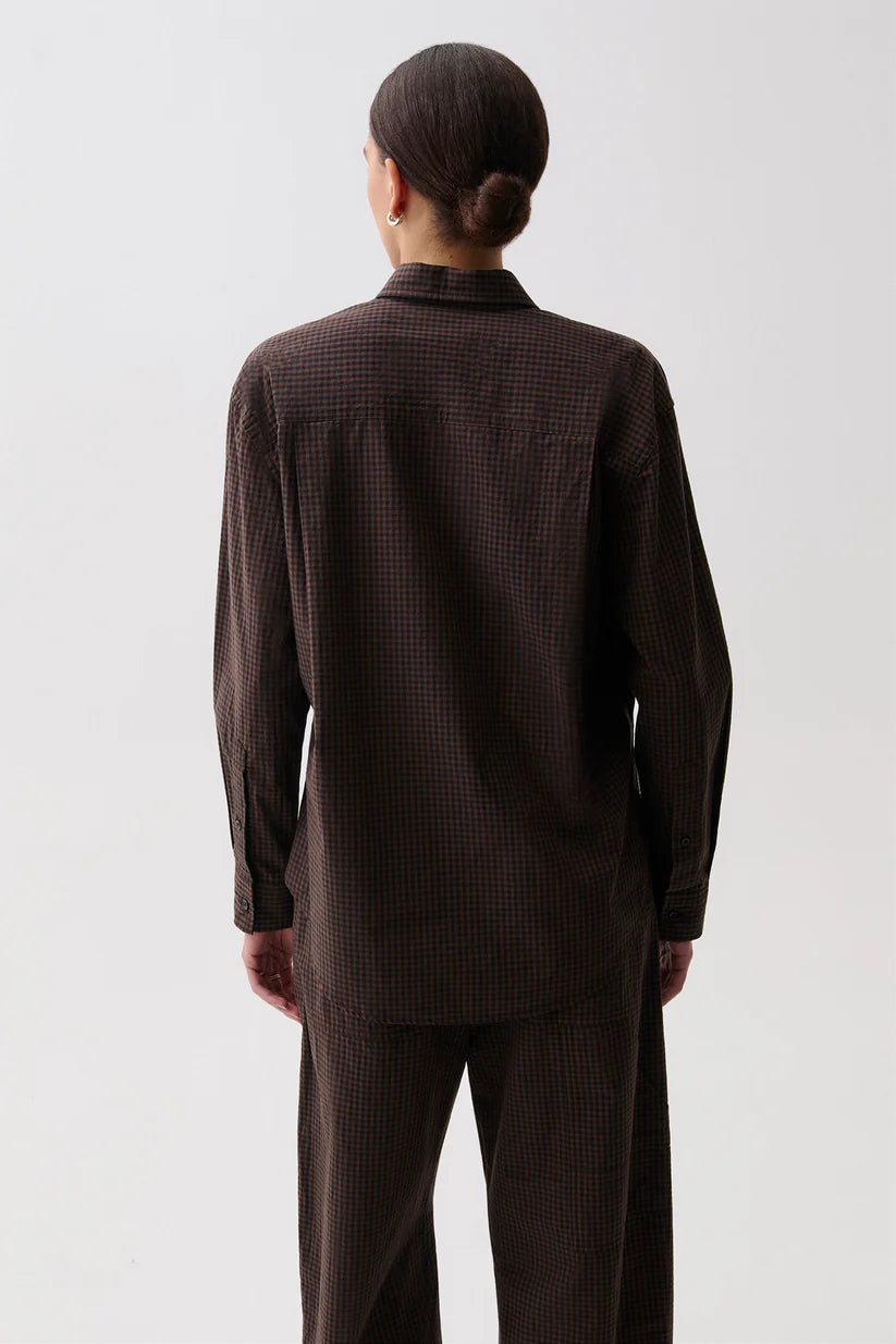 Mila Long Sleeve Button Down