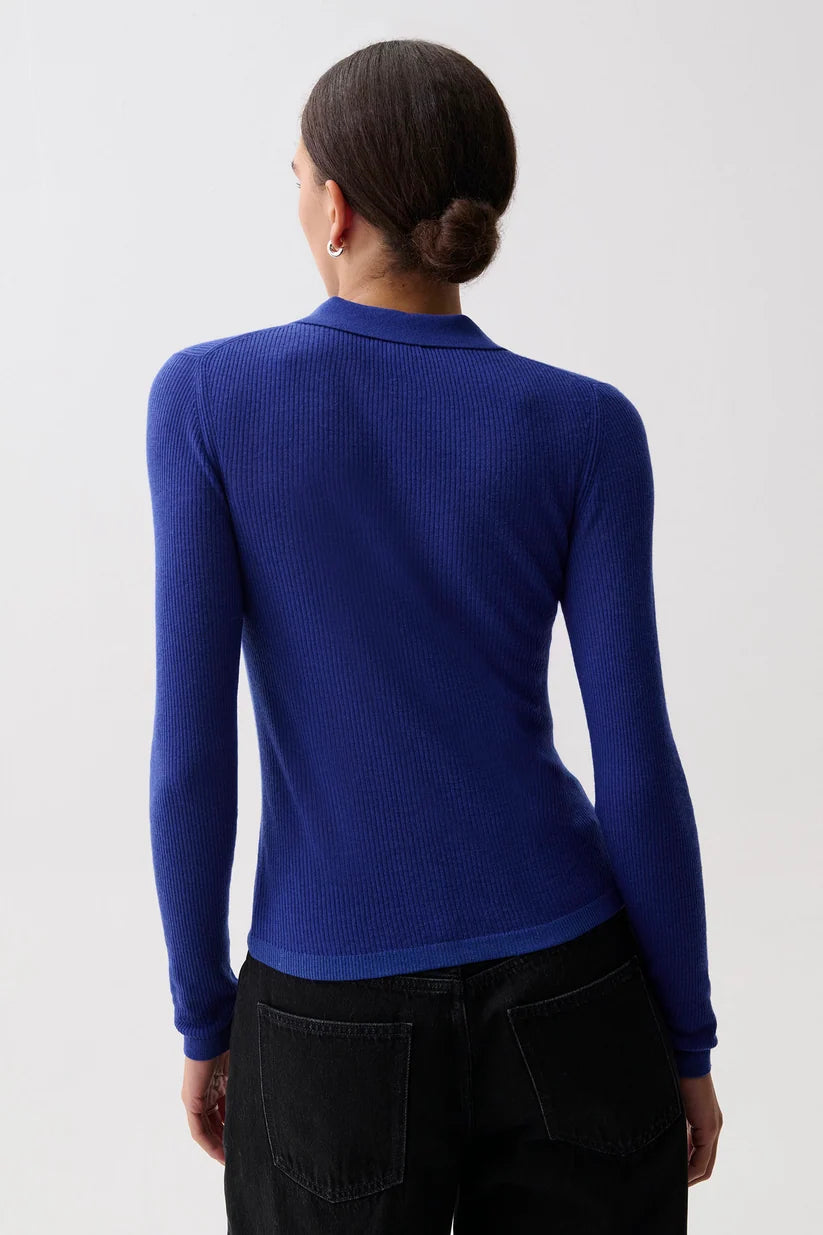 Elise Featherweight Polo Henley