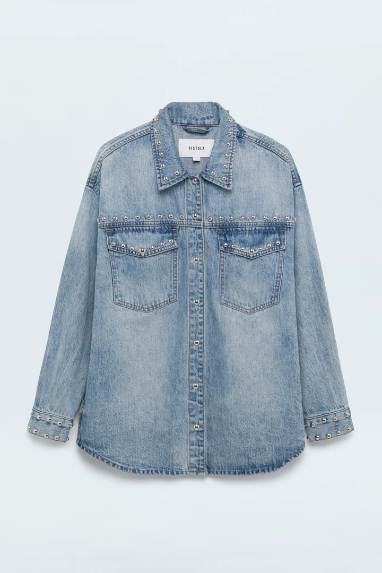 Mandy Denim Shacket