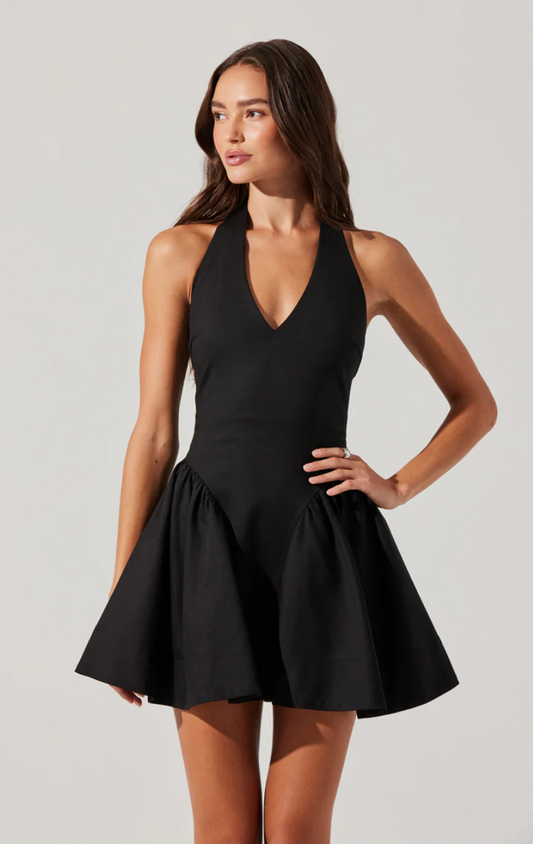 Meana Halter Mini Dress
