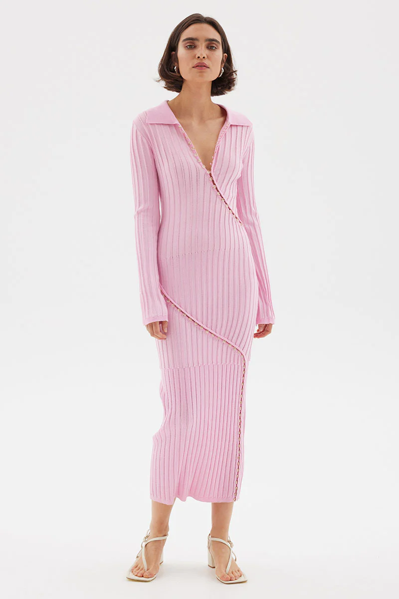 Facet Knit Maxi Dress / Sovere / Birch Boutique Facet Knit Maxi Dress / Sovere / Birch Boutique