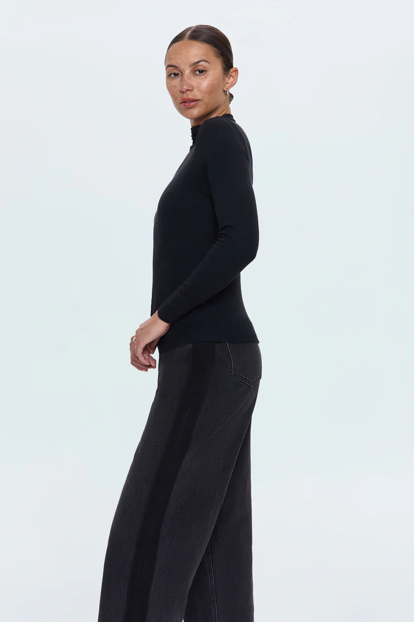 Wes High Rise Barrel Jean