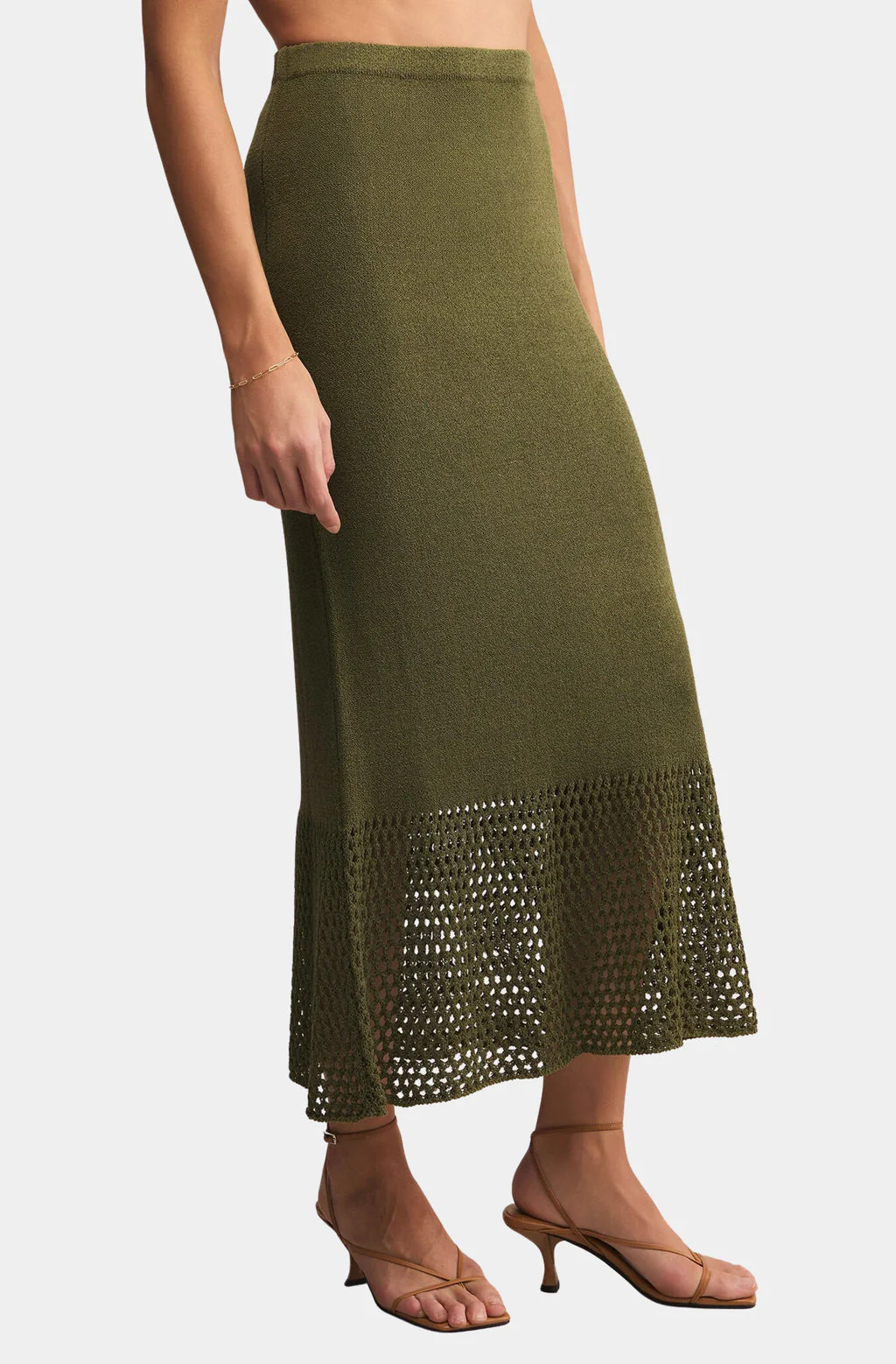Haven Sweater Knit Midi Skirt