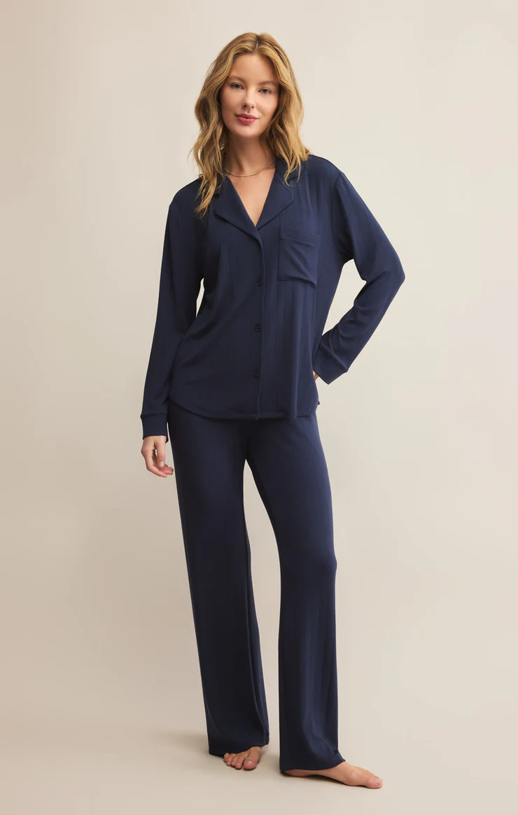 Classique Rib Long Sleeve Top