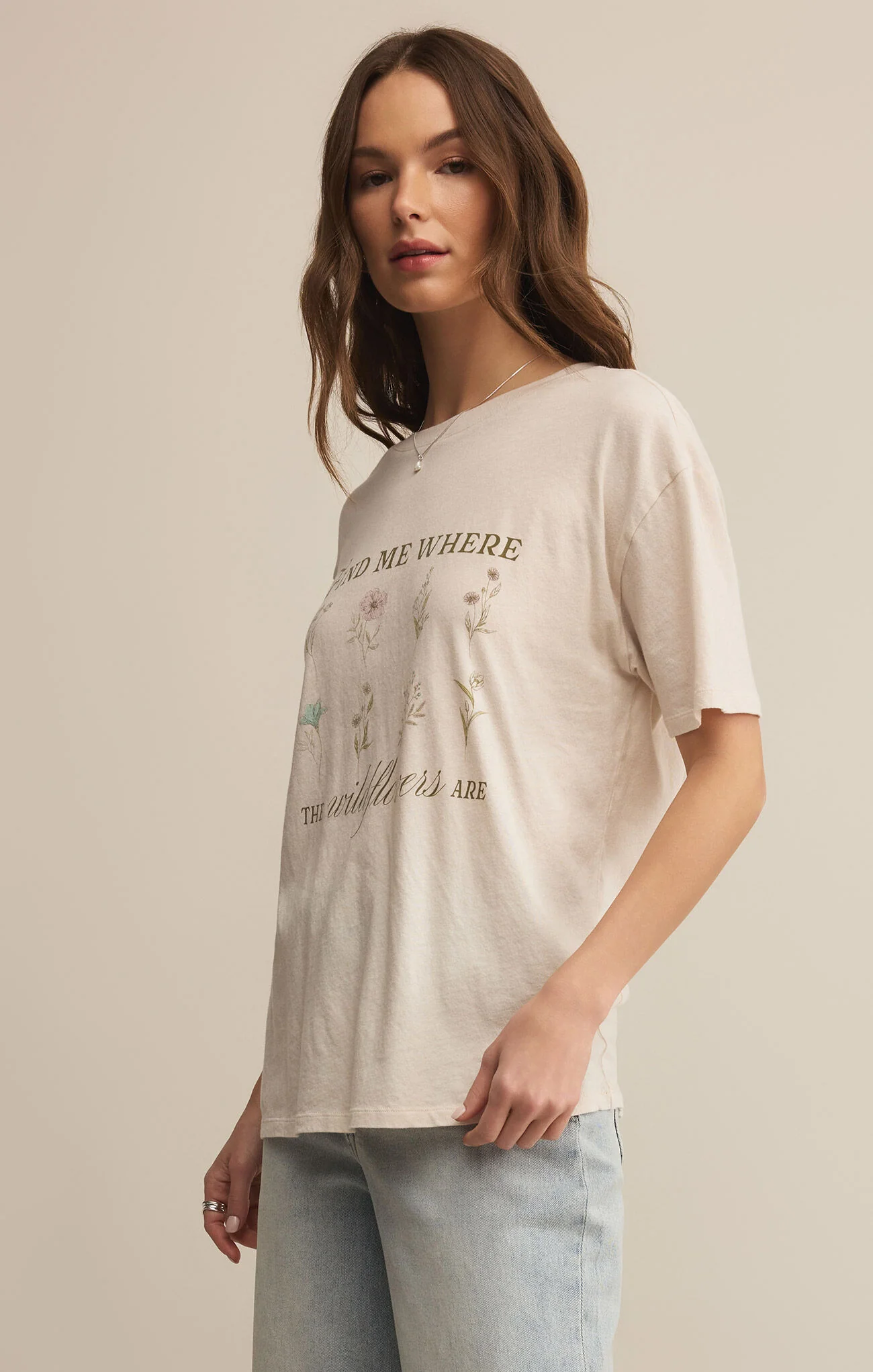 Wildflowers Boyfriend Tee