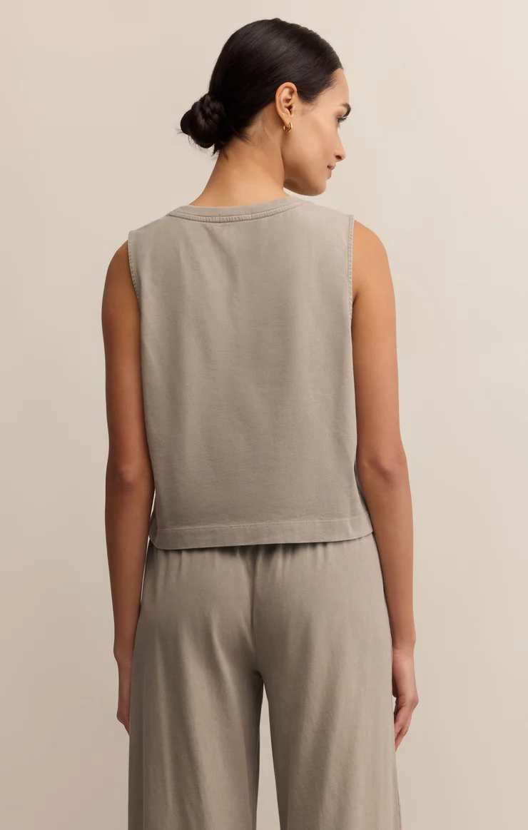 Sloane Jersey Muscle Tank