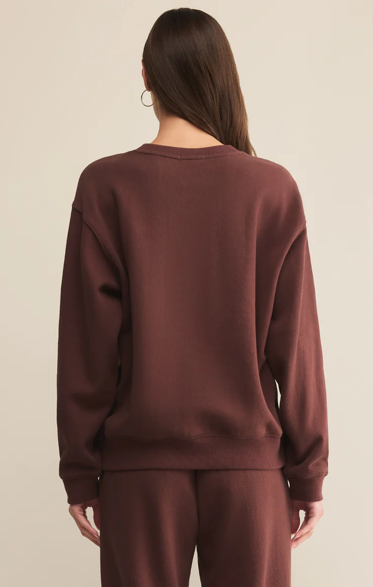 Boyfriend Cotton Sweatshirt