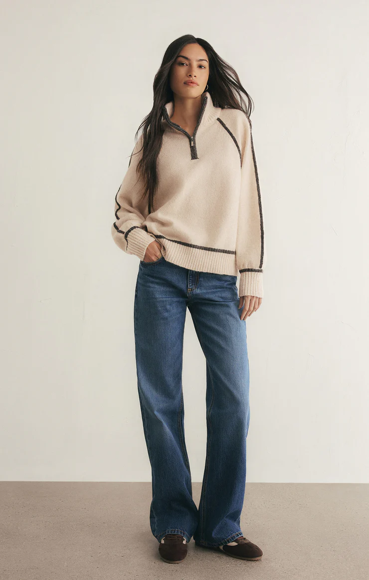 Alps Quarter Zip Sweater