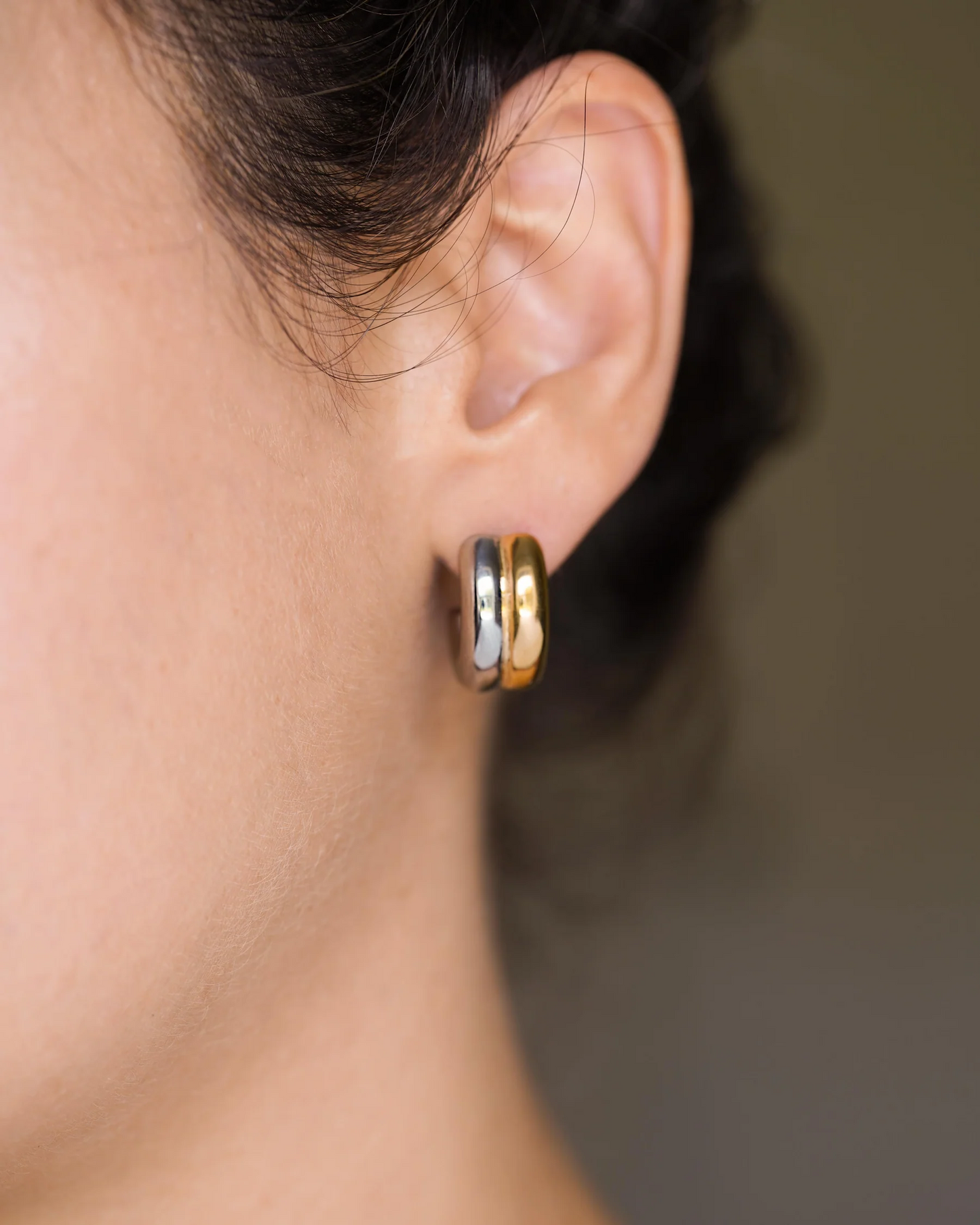 Mini Blunt Mixed Hoops