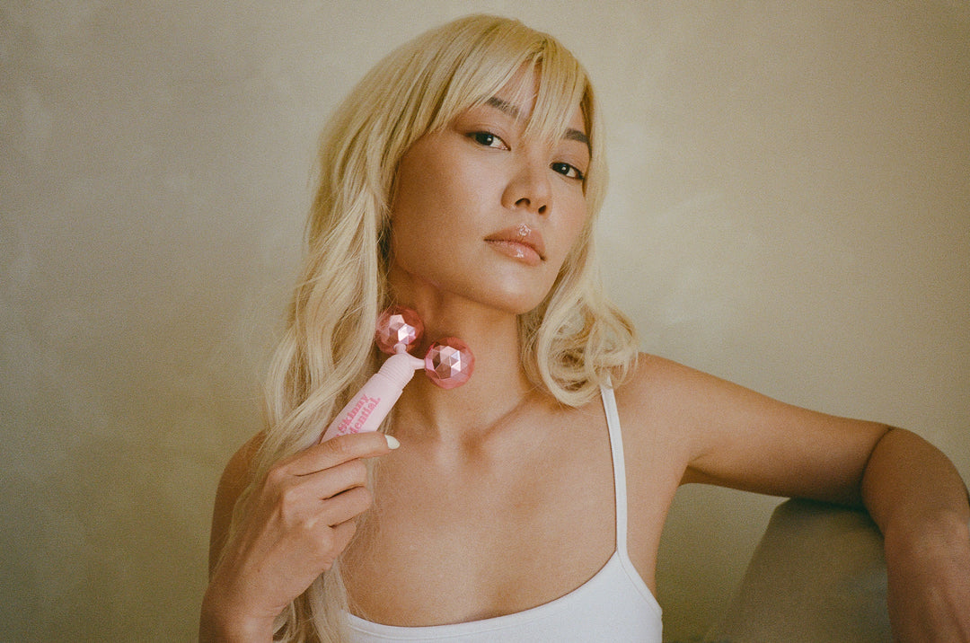 Pink Balls Face Massager