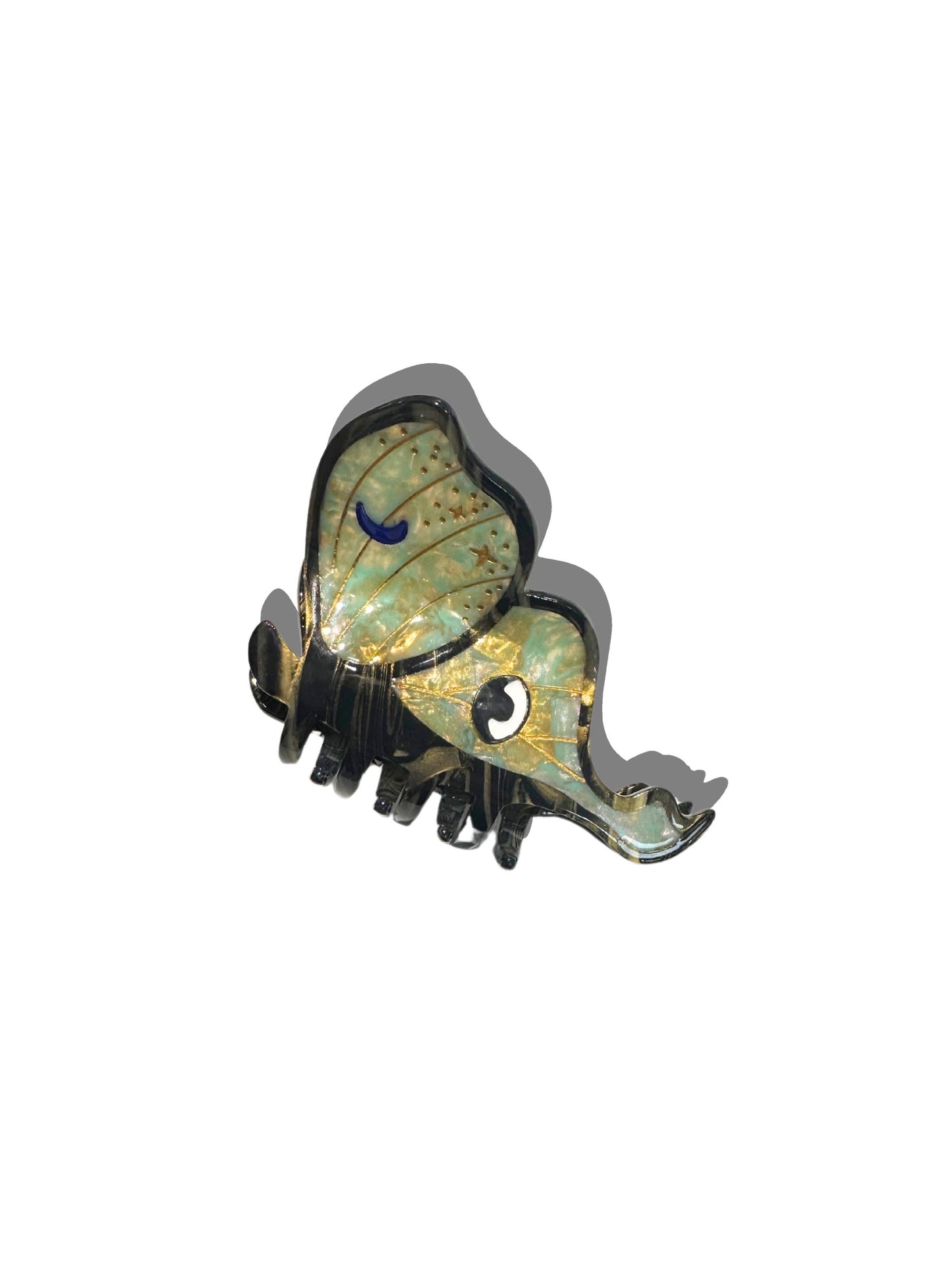 Luna Moth Claw Clip