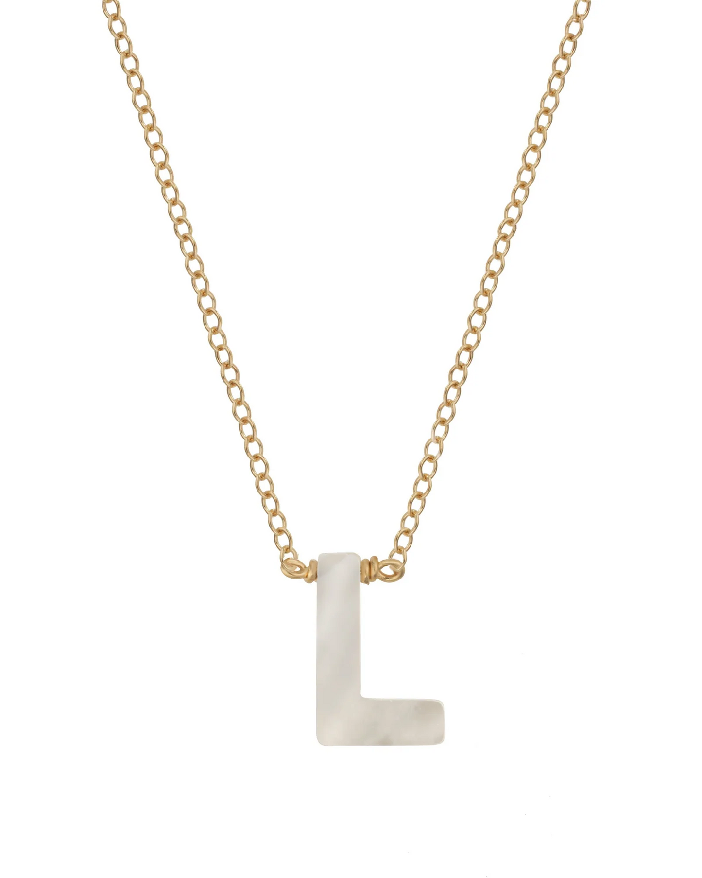 Dawn Initial Necklace