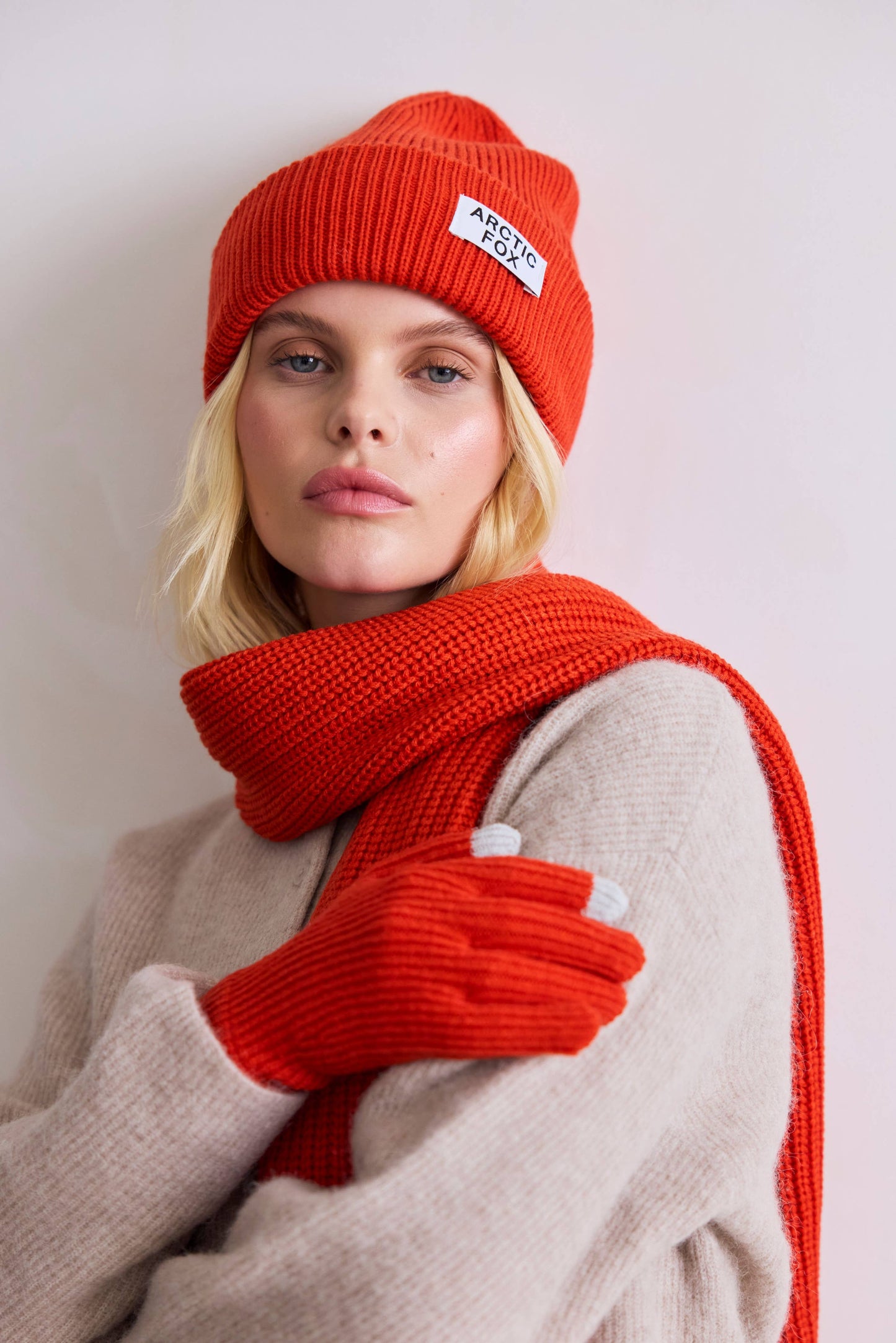Recycled Bottle Gloves - Sunkissed Coral