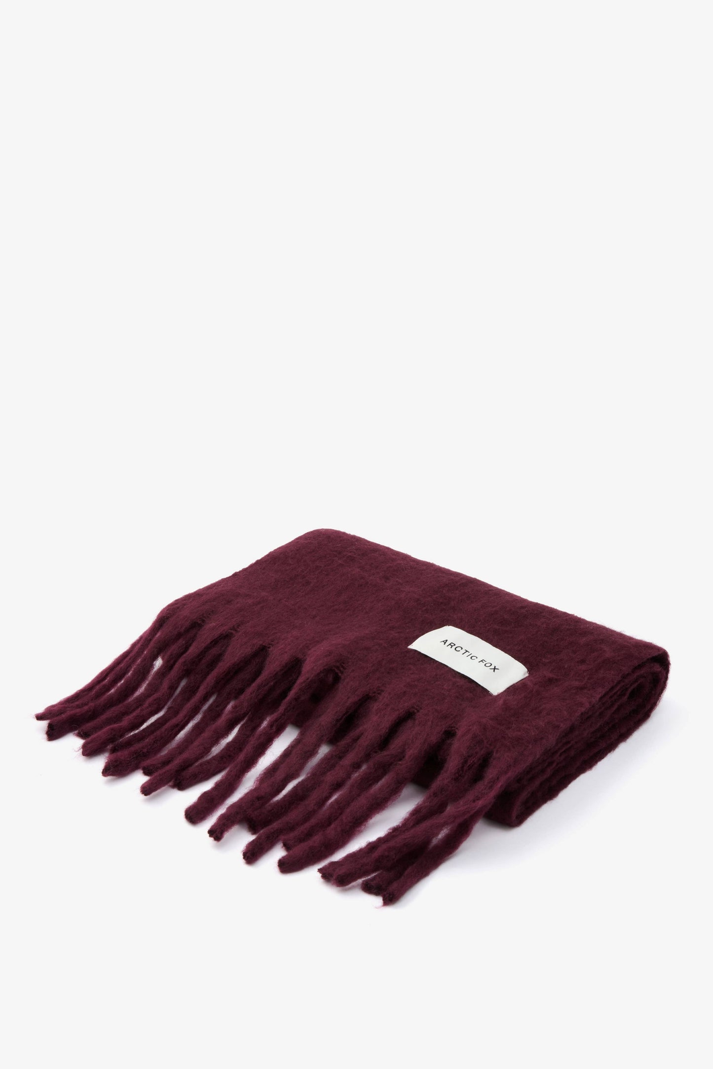 The Stockholm Scarf - 100% Recycled - Cherry Lacquer