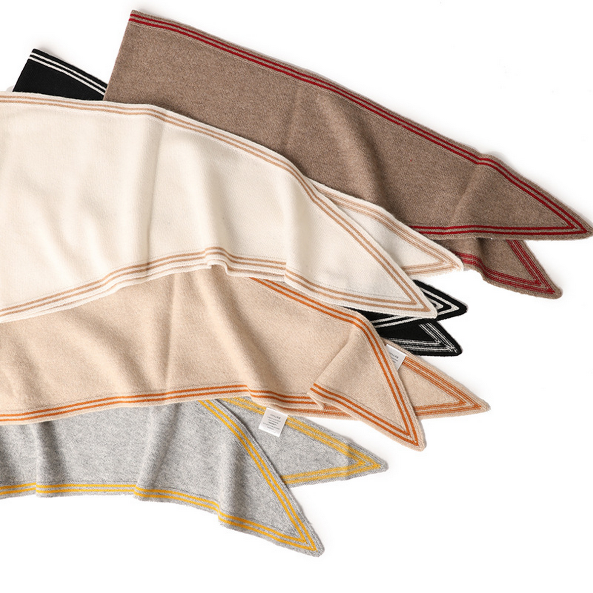 Cashmere Triangle Neck Scarf