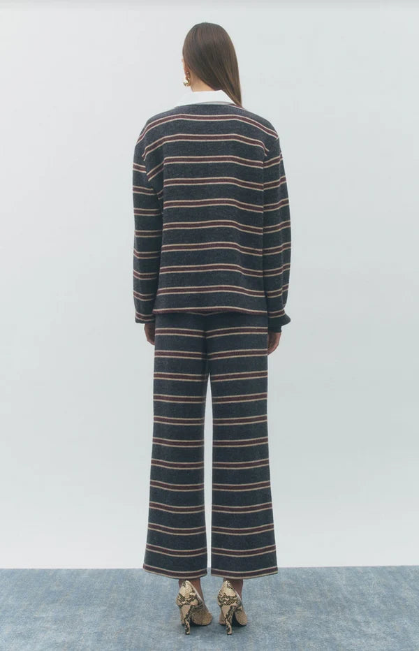 Striped Knit Trouser
