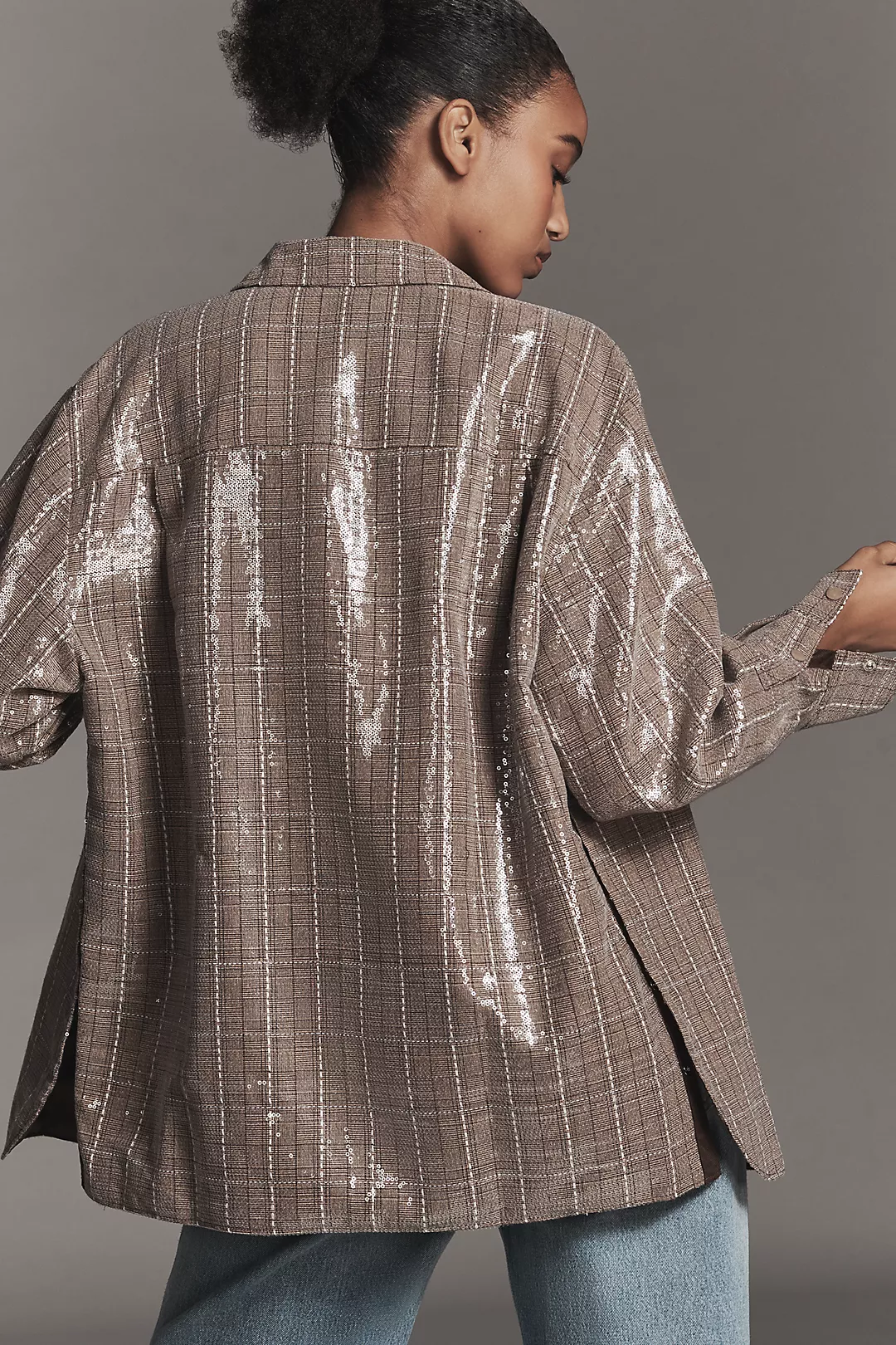 Checkmate Oversized Shacket