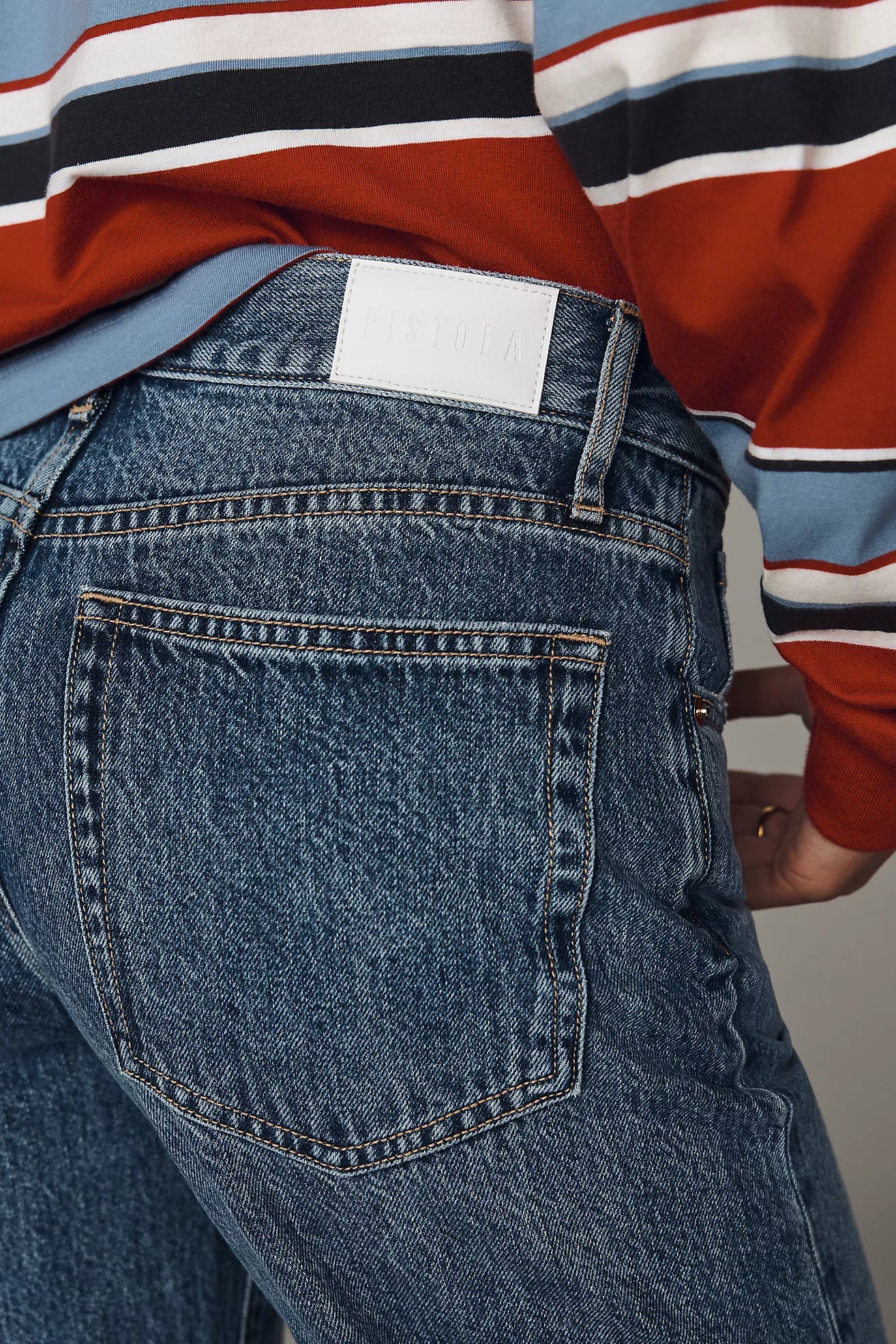 Larsen Ankle Relaxed Flare Jeans