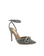 Elope Heels - Silver Glitter