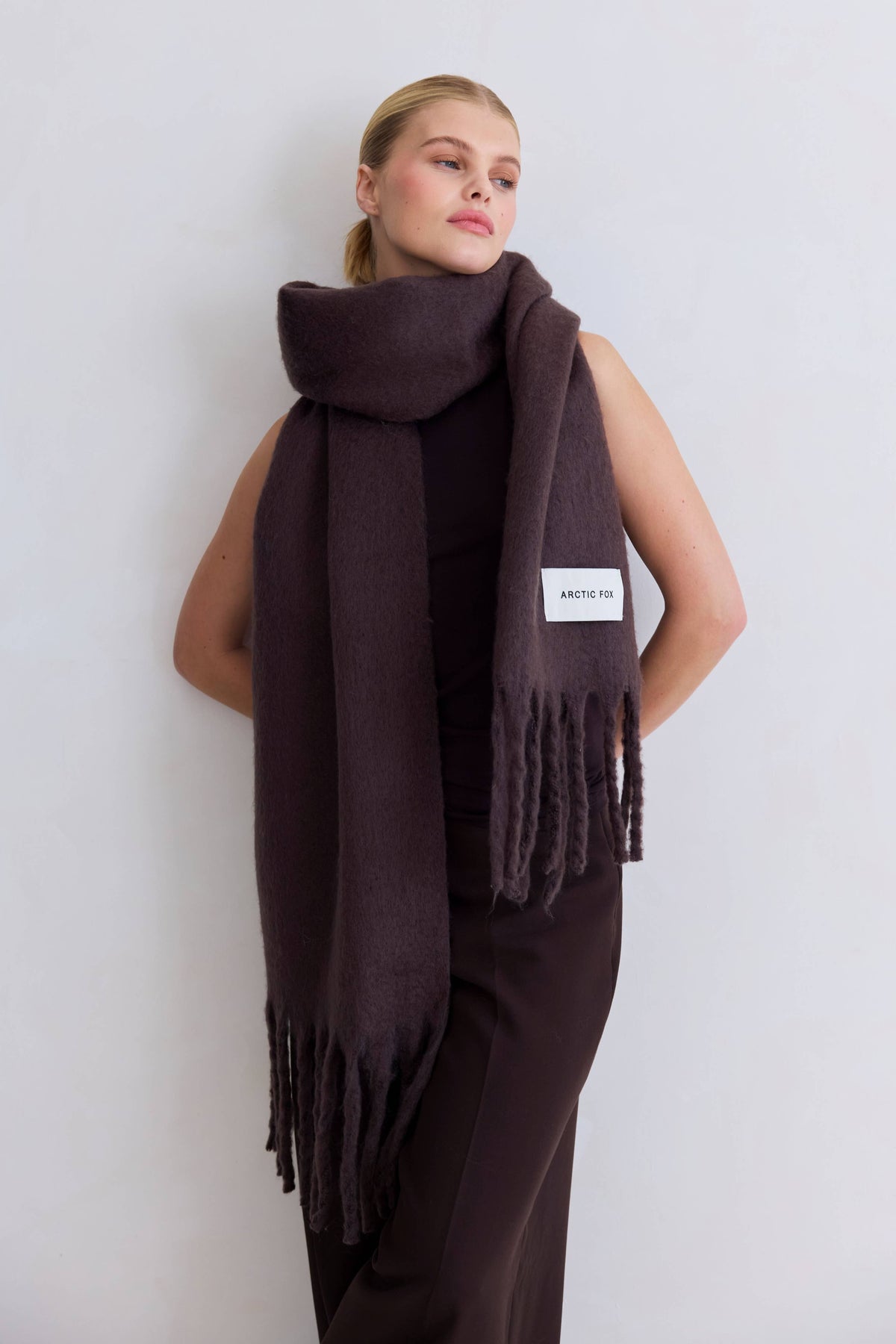 The Reykjavik Scarf - Ground Coffee