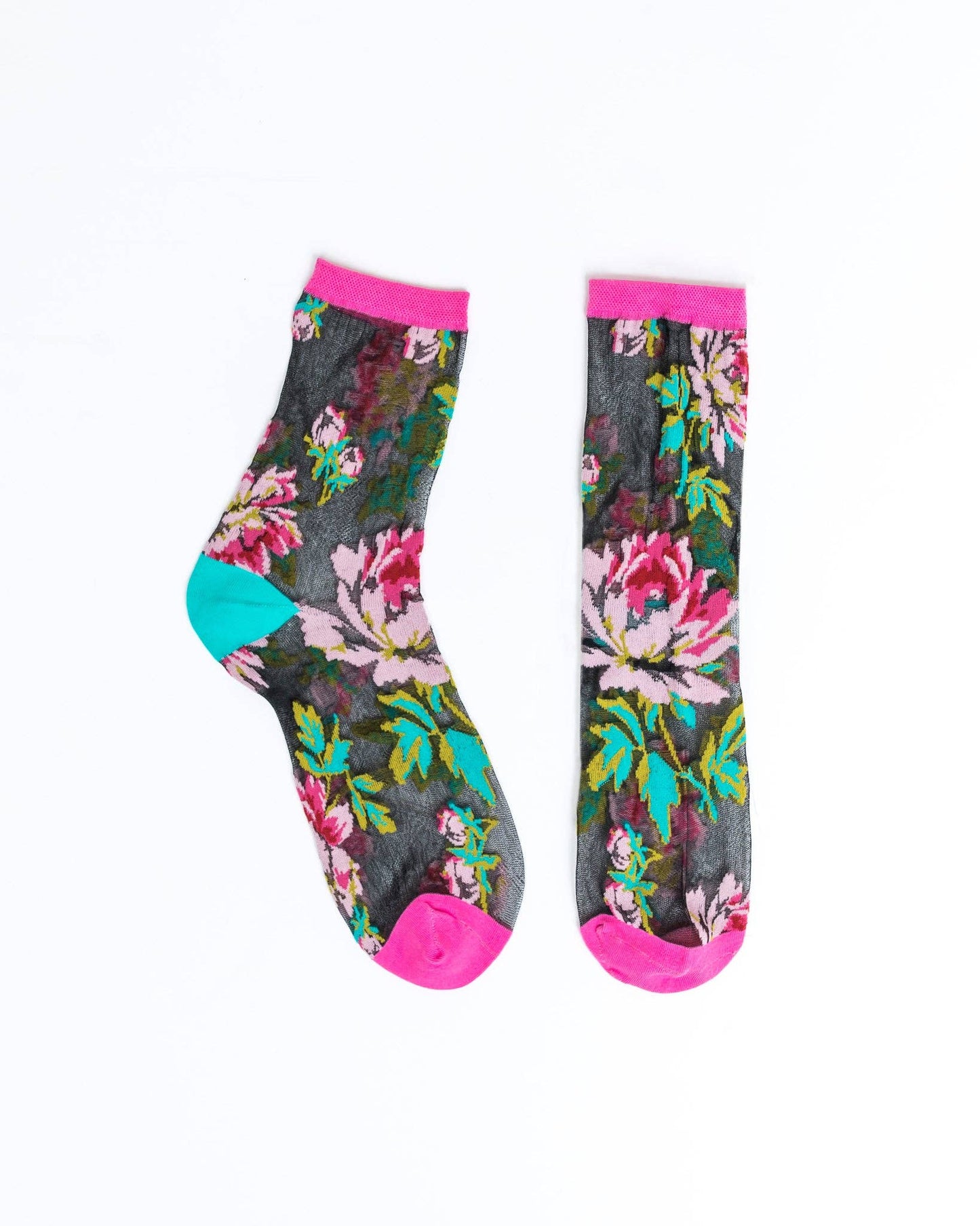 English Rose Sheer Ankle Sock