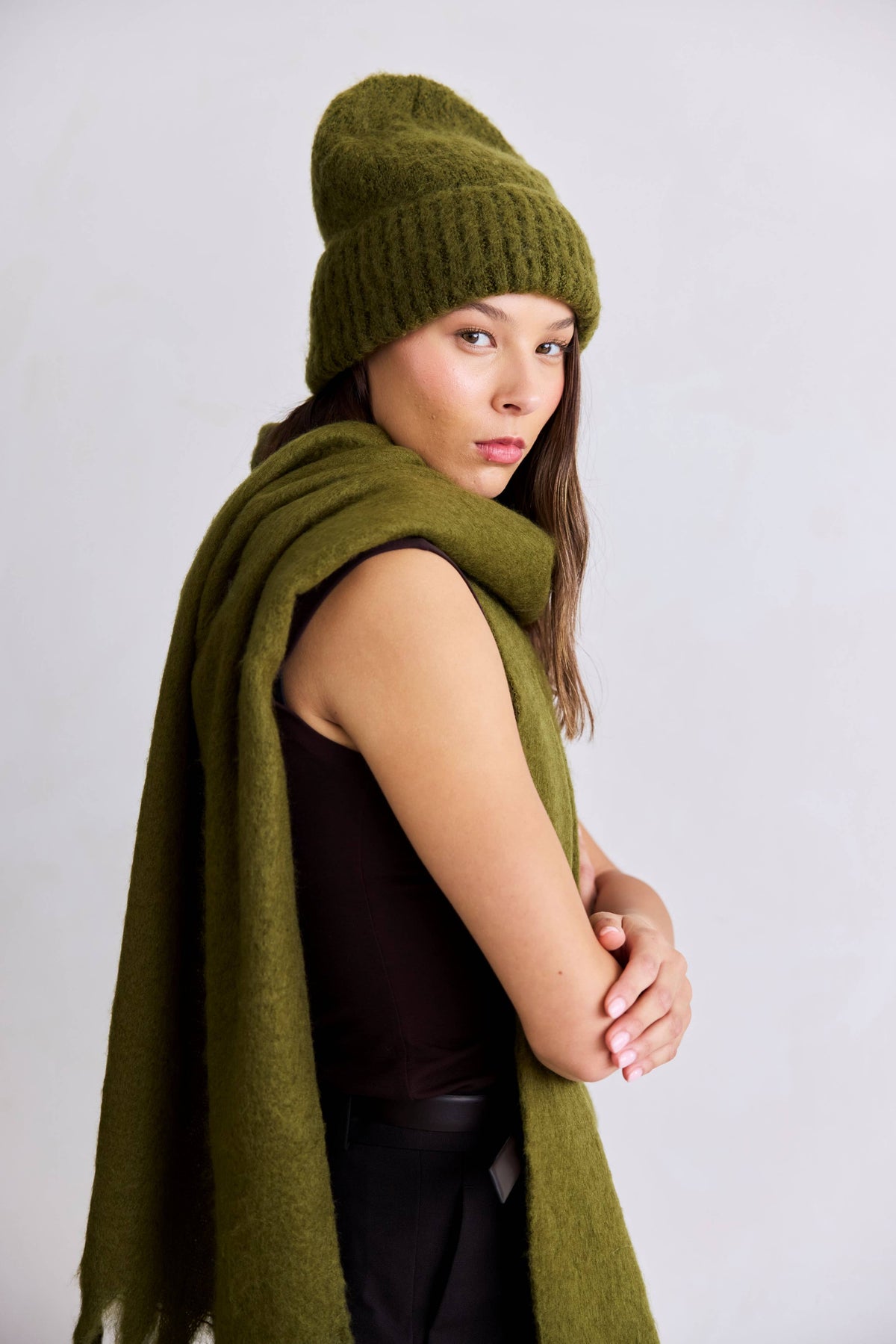 The Reykjavik Beanie Hat - Sea Kelp - FW26
