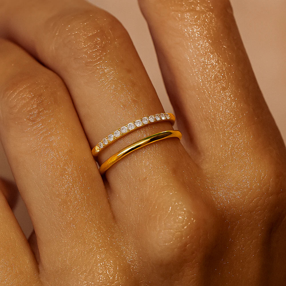 Tarryn Double Ring (Gold)