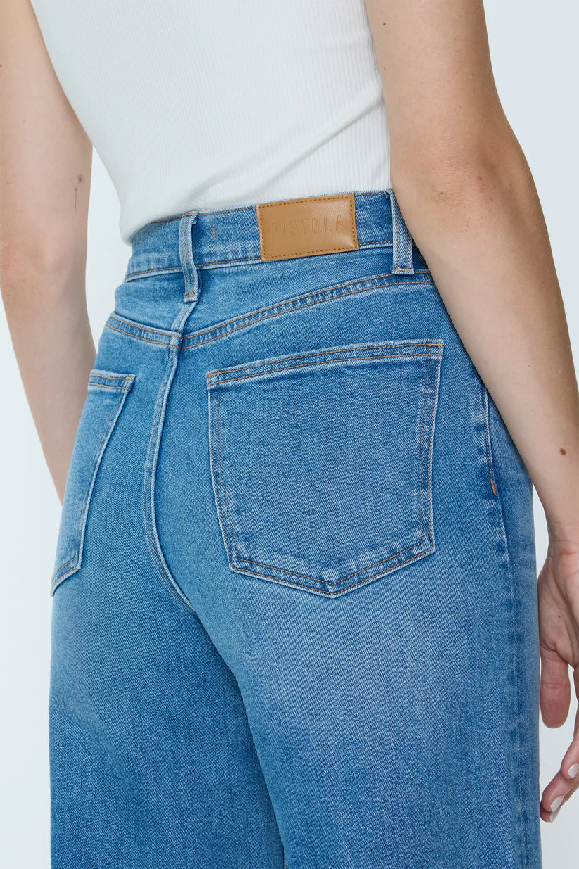 Lana High Rise Wide Leg Crop - Wild Heart