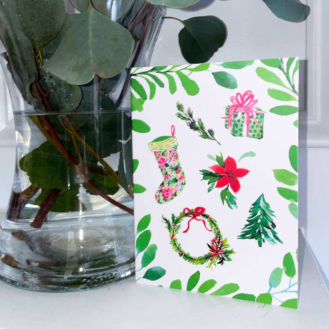 Holiday Favorites Ornament Christmas Card