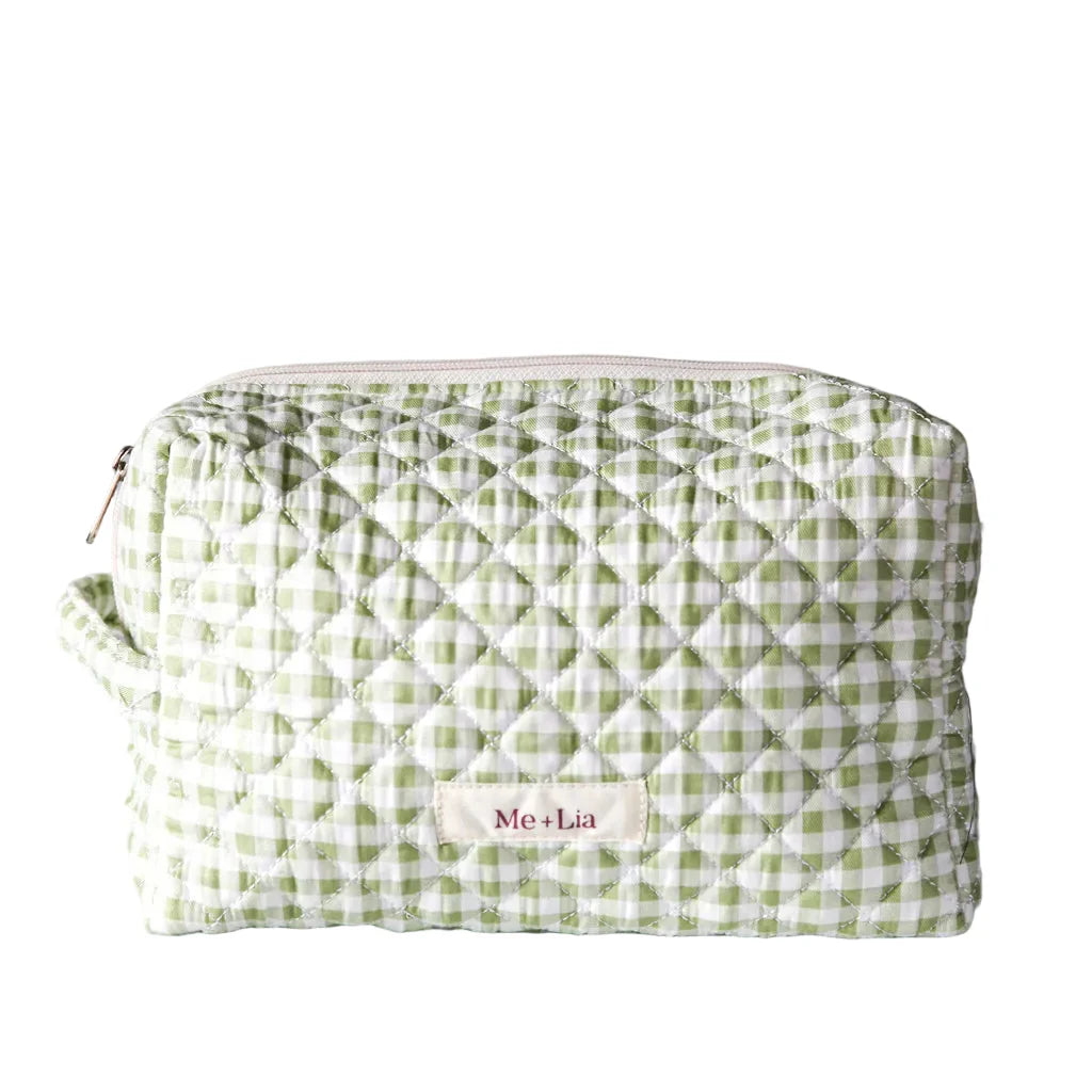 The Makeup Bag - Gingham (multiple colors)