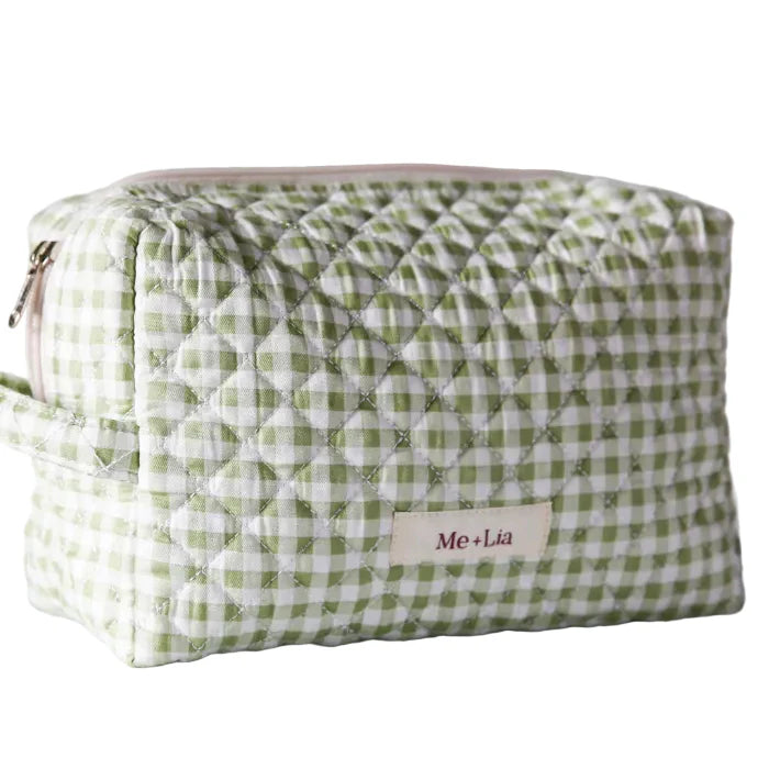 The Makeup Bag - Gingham (multiple colors)