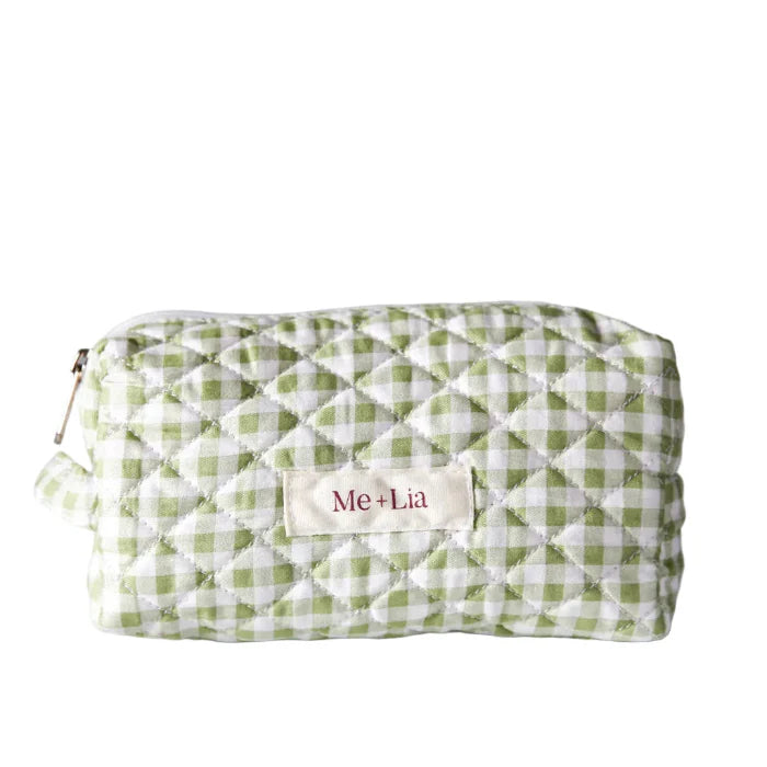 The Mini Makeup Bag - Gingham (multiple colors)