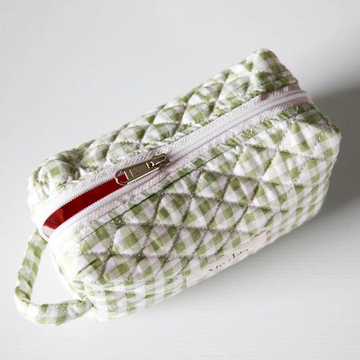 The Mini Makeup Bag - Gingham (multiple colors)