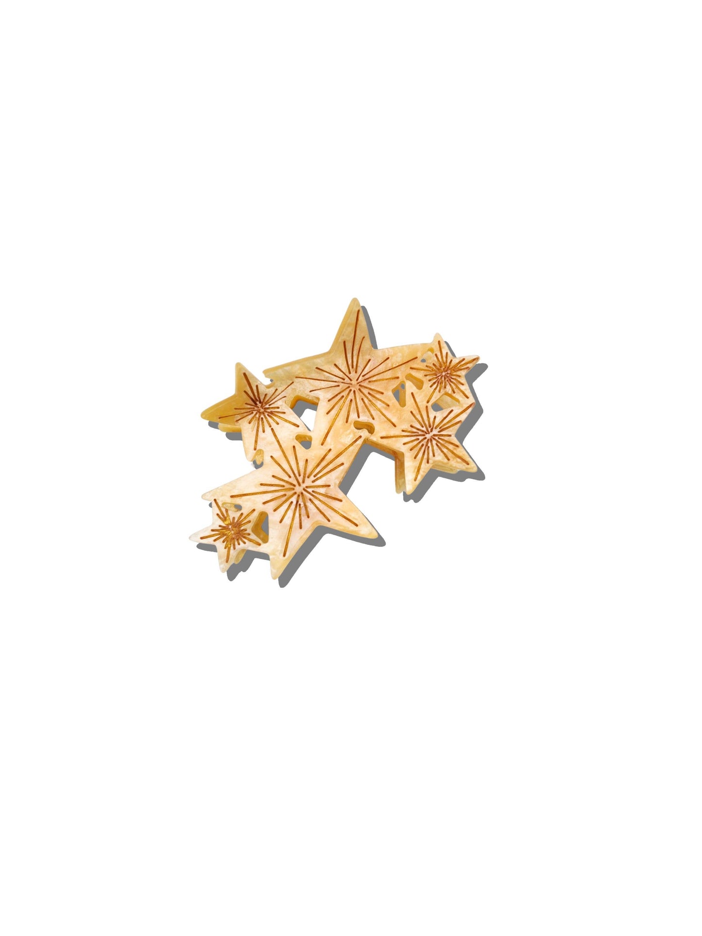 Celestial Stars Claw Hair Clip