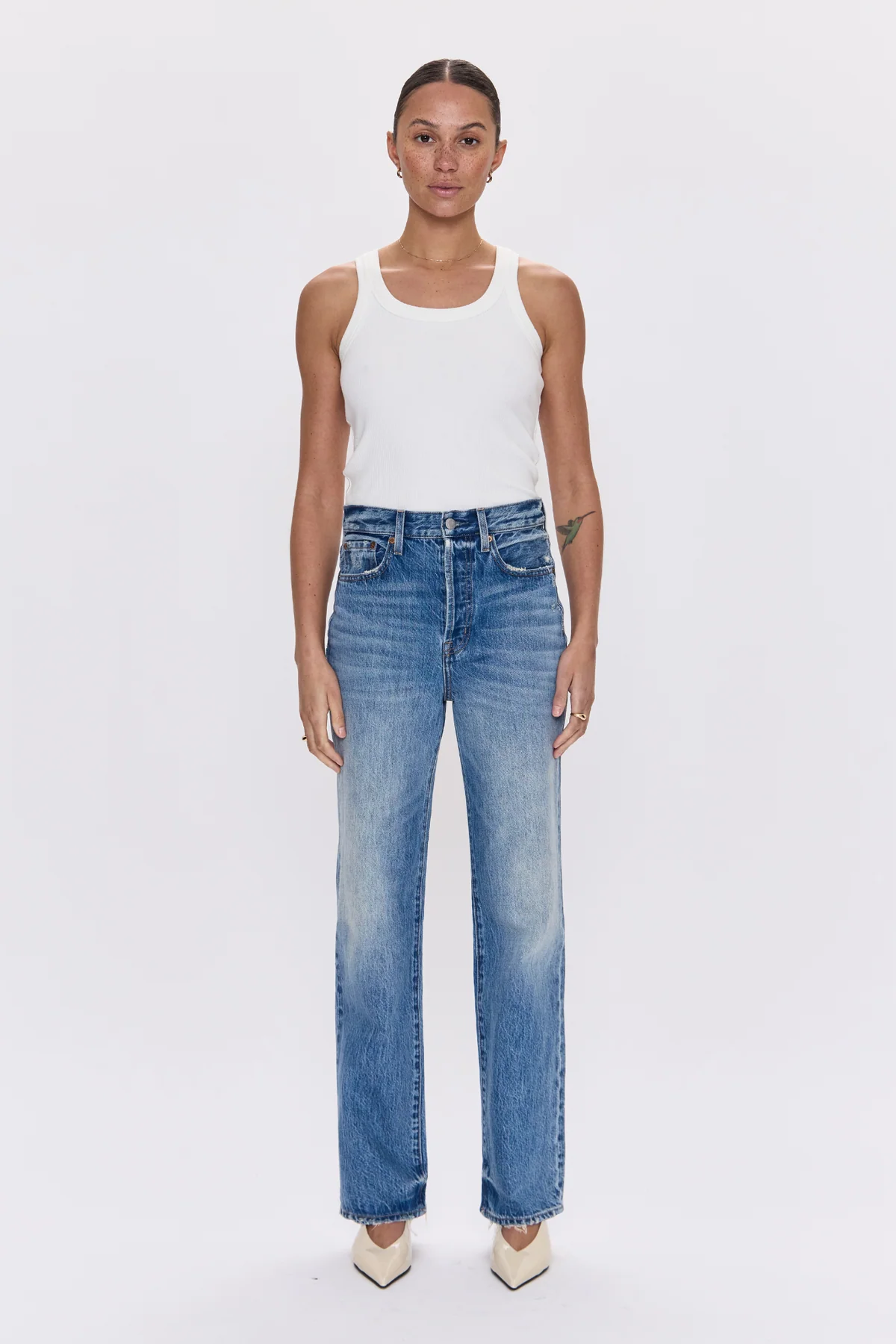 Cassie Super High Rise Straight